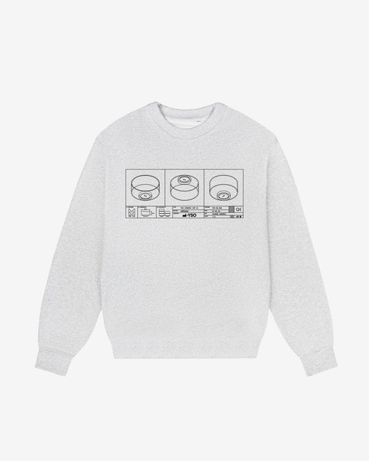 Ceramic Sweater - Grau