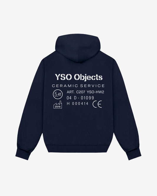 Objects Hoodie - Navy
